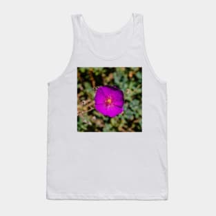Purple and Square Tank Top
